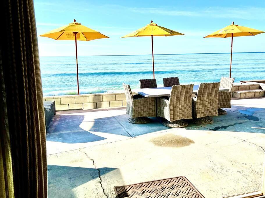 On The Sand!! Private Beach! Ocean Front Hot Tub!! Dana Point Dış mekan fotoğraf